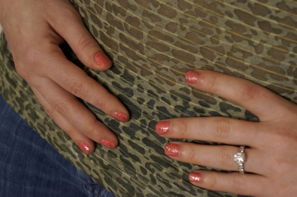 aprilgolightly glitter nails