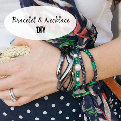 Matching Bracelets & Necklace DIY - April Golightly