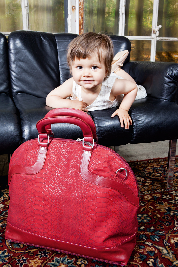 red-baby-bag