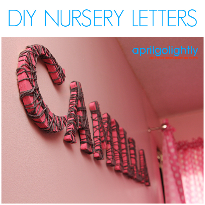 DIY Nursery Letters