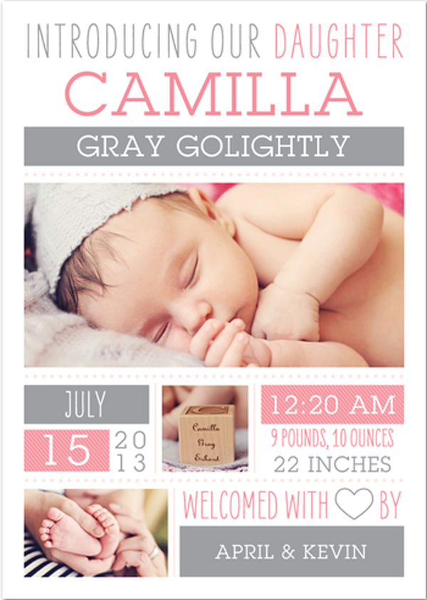 Welcomed-Wonder-Baby-Announcement