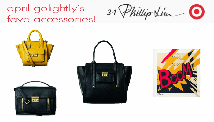 april golightly's fave accessories by 3.1 Phillip Lim for Target