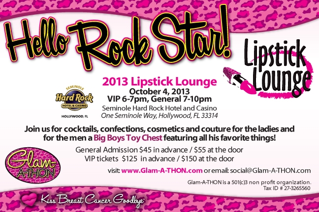 Lipstick Lounge Invite