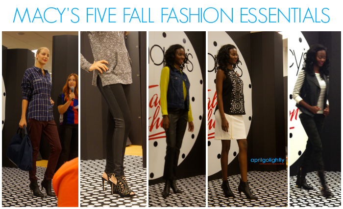 Macy's Five Fall Fashion Essentials