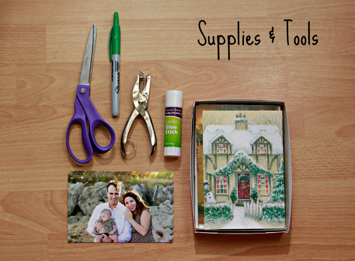 Supplies and Tools for DIY Photo Gift Tags #shop 