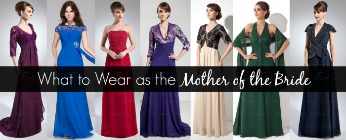 What to Wear as the Mother of the Bride