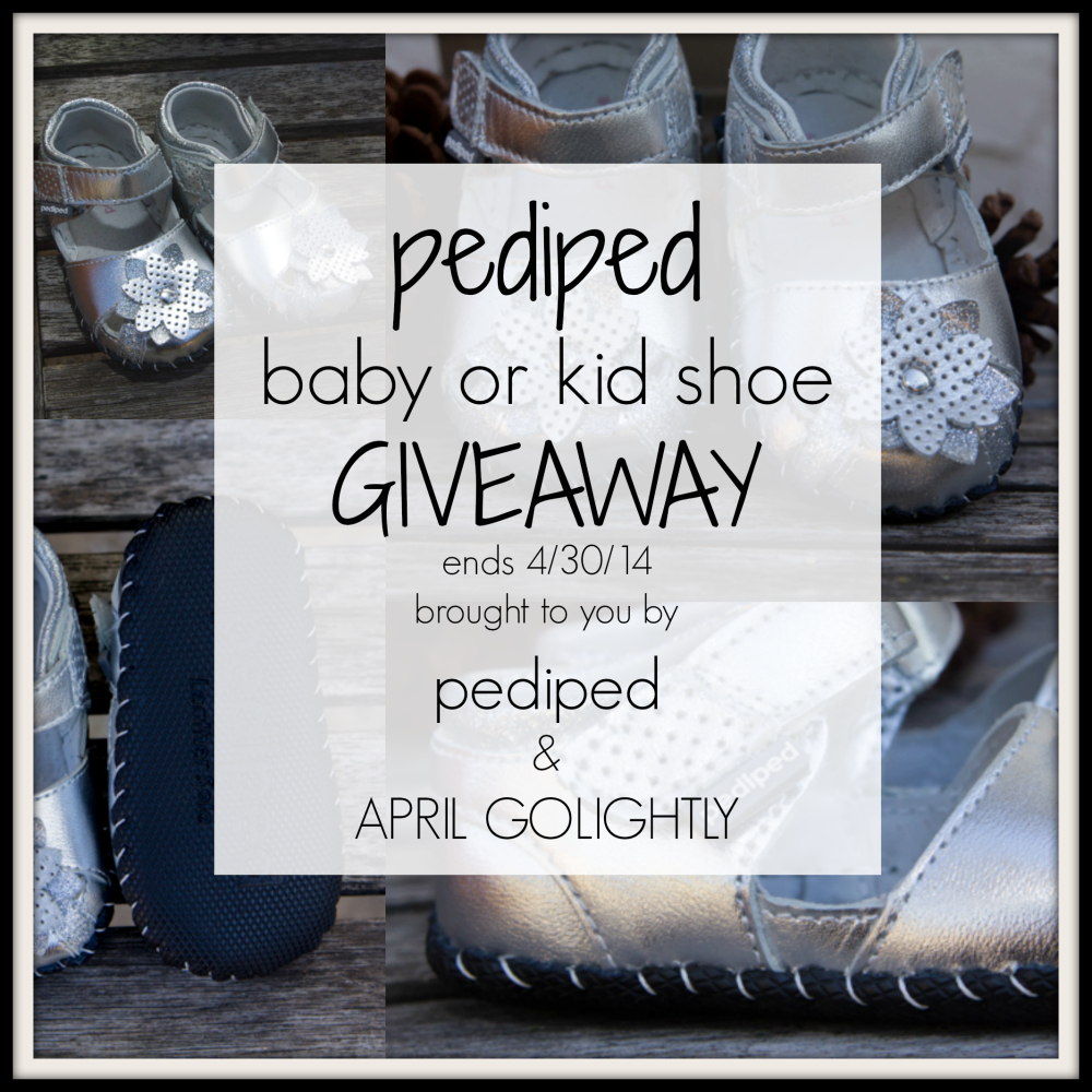 pediped giveaway from aprilgolightly.com