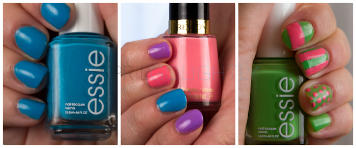 Spring Nail Polish Manicure Ideas with Essie and Revlon #walgreensbeauty #shop_