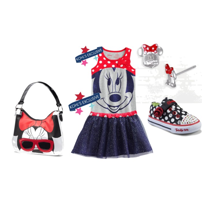 Minnie Polka Dot Back to School Outfit