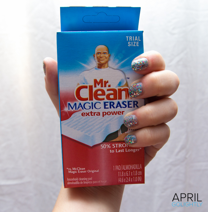 Mr. Clean Magic Eraser for Fashionistas