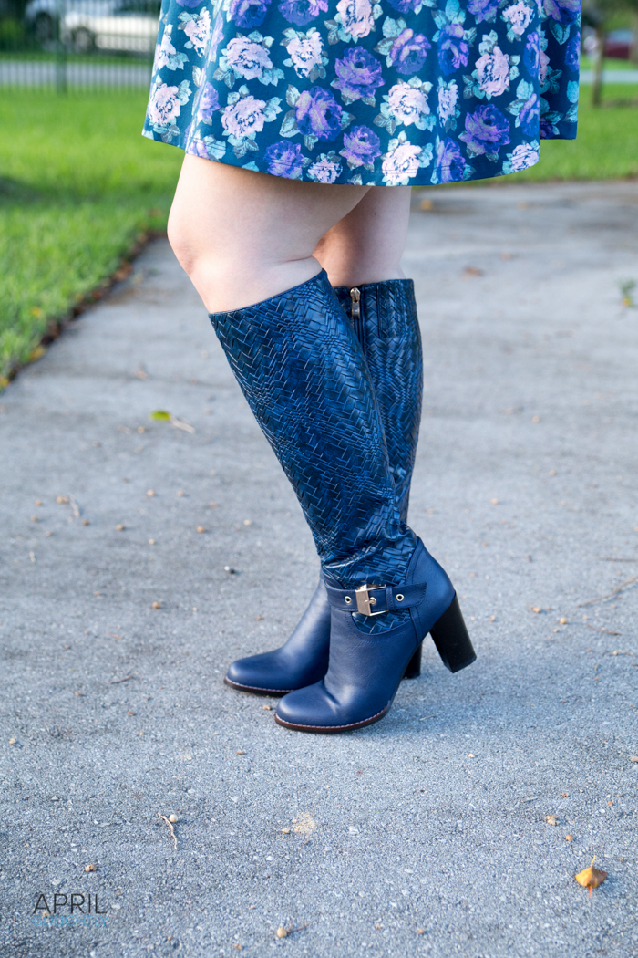 How to Wear Blue Boots-1