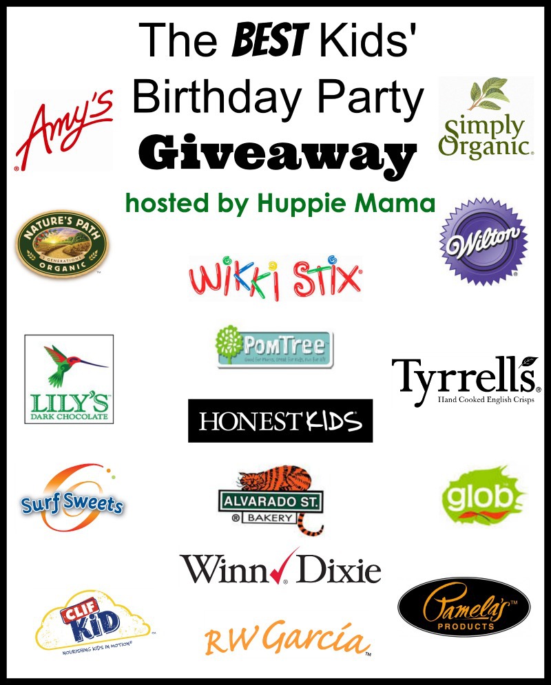 Huppie Mama's Birthday Party Giveaway