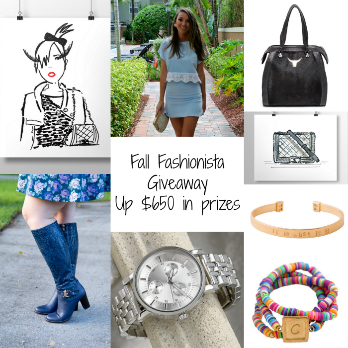 Fall Fashionista GIveaway April Golightly