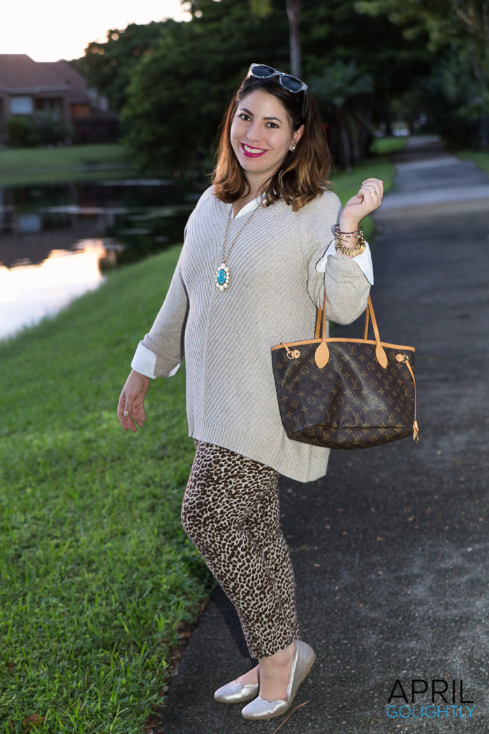 Yorkshire Pullover and Leopard Jeans--3