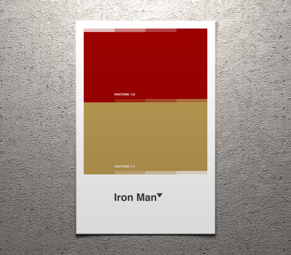 pantone iron man