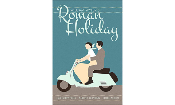 roman holiday poster