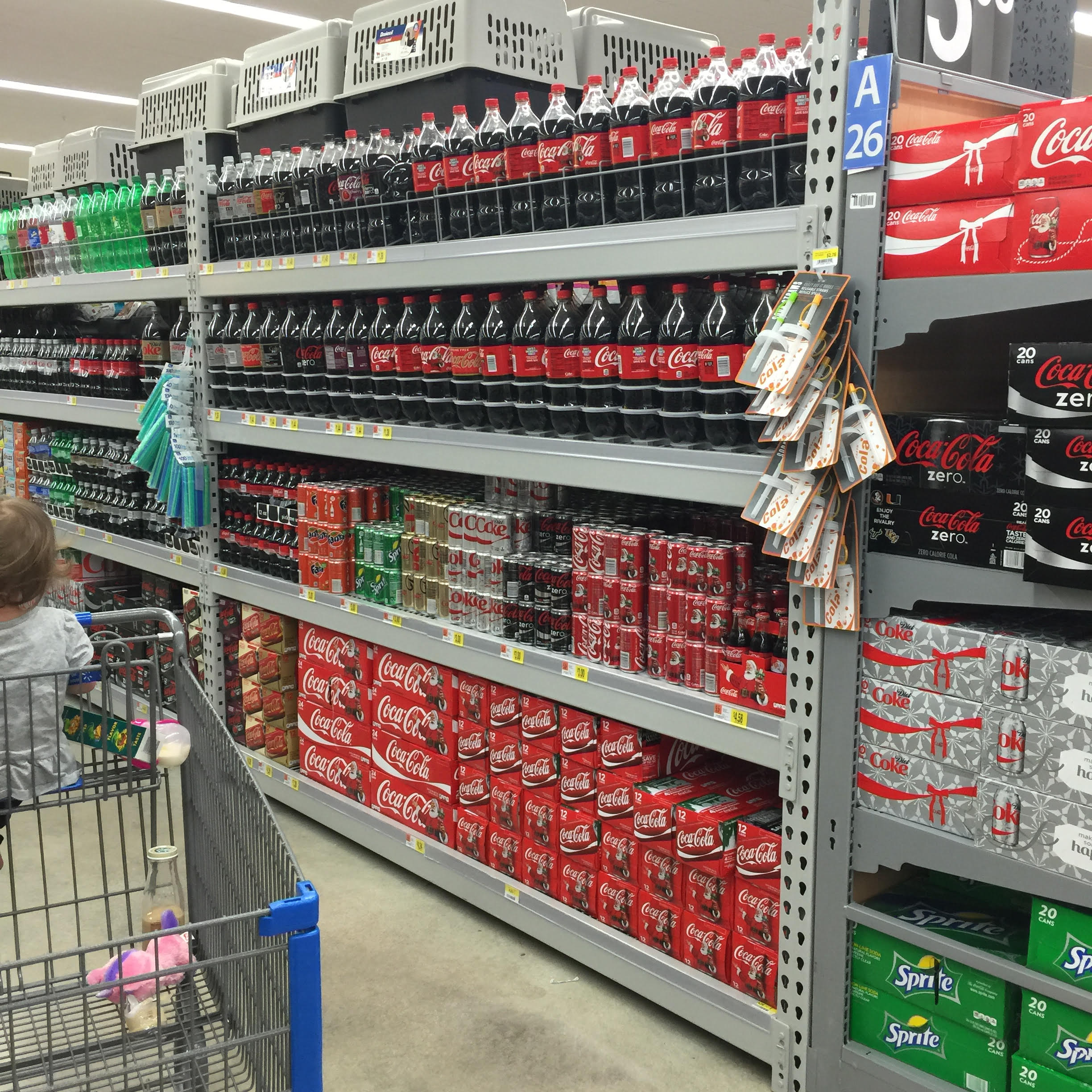 2 litre coke walmart