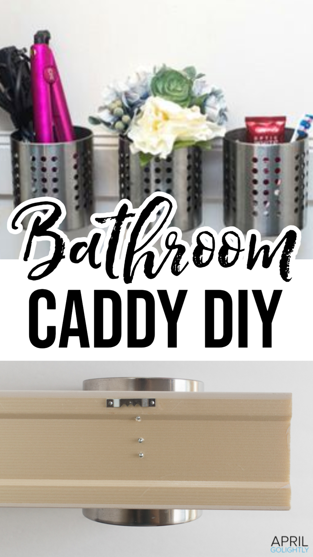 Bathroom Caddy DIY