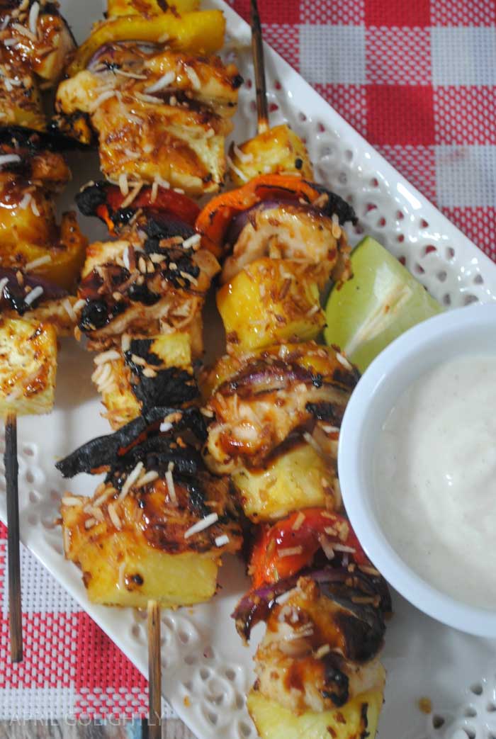 Grilled Pineapple and Chicken