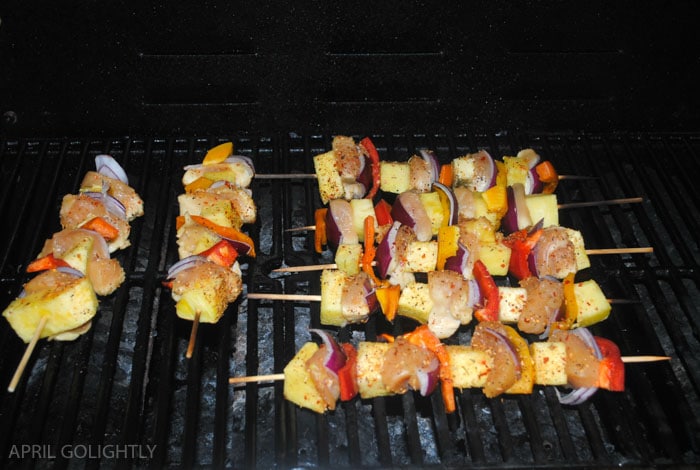 Grilled Pineapple Kabobs