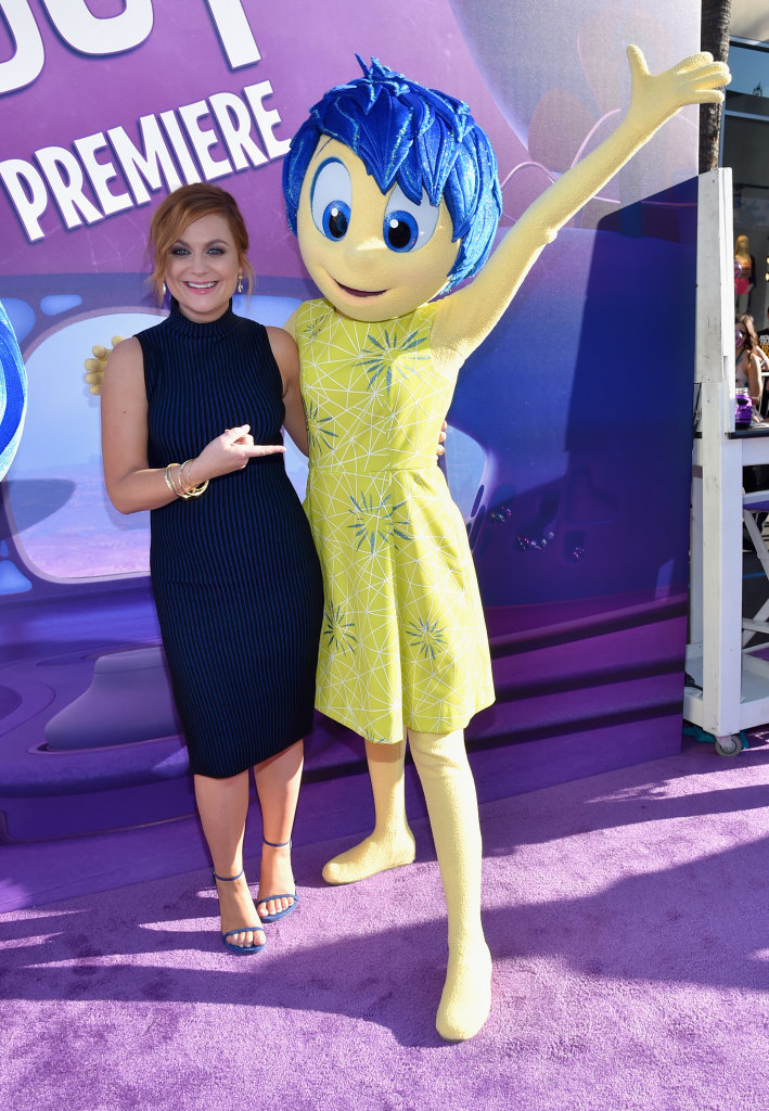 HOLLYWOOD, CA - JUNE 08:  Actress Amy Poehler attends the Los Angeles Premiere and Party for Disney?Pixar?s INSIDE OUT at El Capitan Theatre on June 8, 2015 in Hollywood, California.  (Photo by Alberto E. Rodriguez/Getty Images for Disney) *** Local Caption *** Amy Poehler