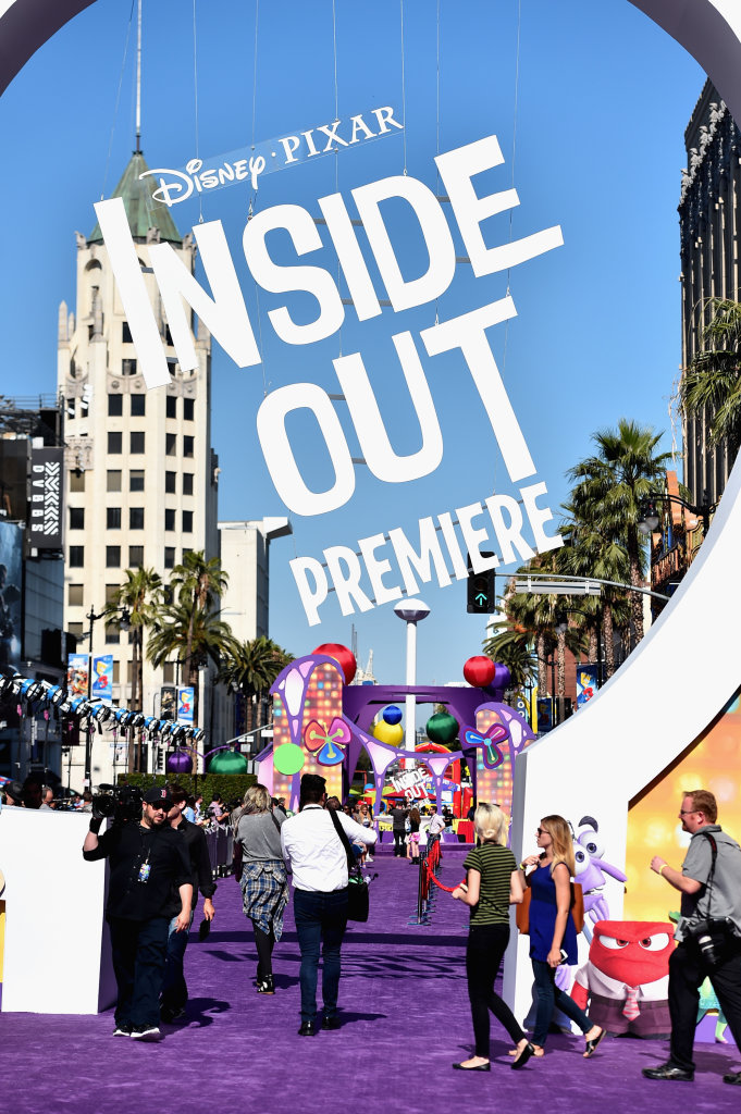 HOLLYWOOD, CA - JUNE 08:  A view of the atmosphere at the Los Angeles Premiere and Party for Disney?Pixar?s INSIDE OUT at El Capitan Theatre on June 8, 2015 in Hollywood, California.  (Photo by Alberto E. Rodriguez/Getty Images for Disney)