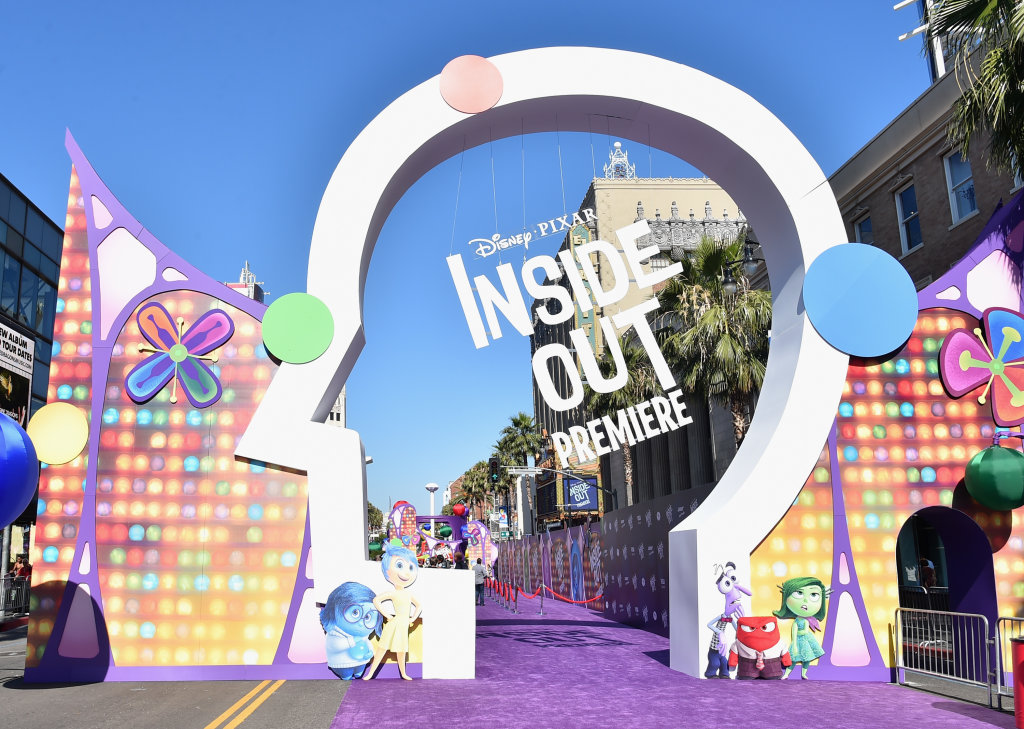 HOLLYWOOD, CA - JUNE 08:  A view of the atmosphere at the Los Angeles Premiere and Party for Disney?Pixar?s INSIDE OUT at El Capitan Theatre on June 8, 2015 in Hollywood, California.  (Photo by Alberto E. Rodriguez/Getty Images for Disney)