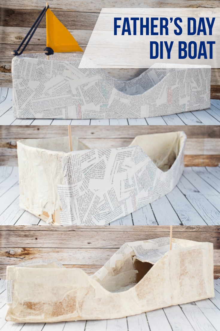 Father's Day DIY Boat