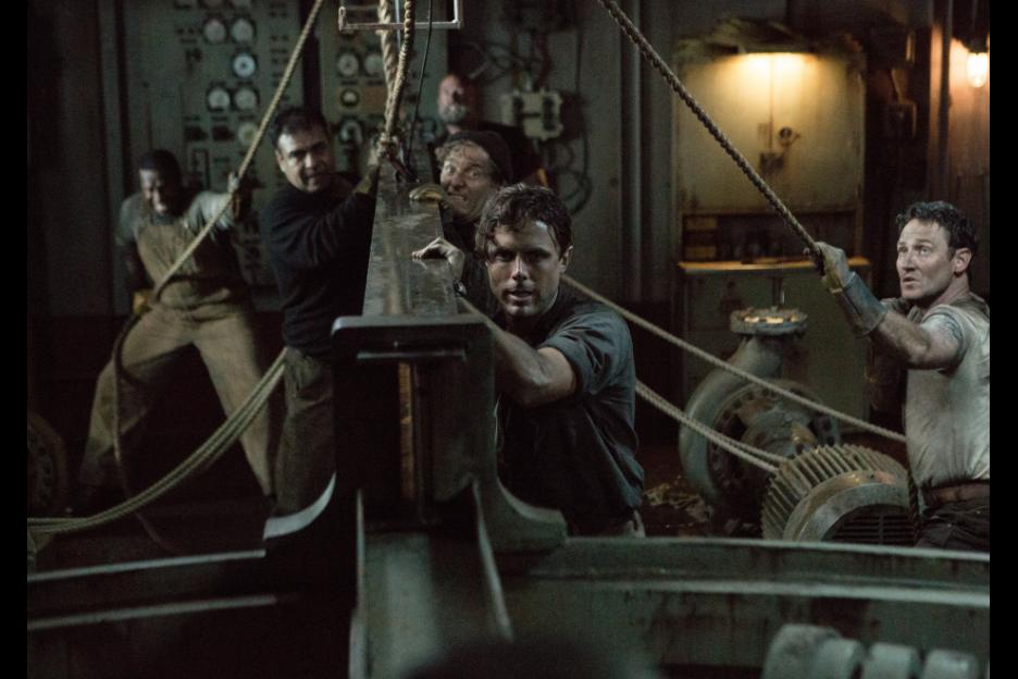 Casey Affleck leading his crew in "The Finest Hours"