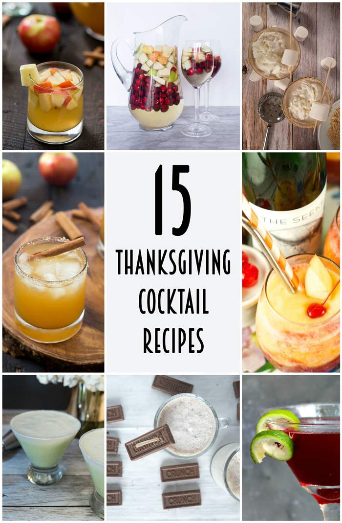15 Thanksgiving Cocktail Recipes