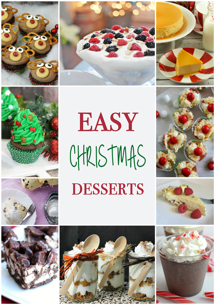 Easy Christmas Desserts
