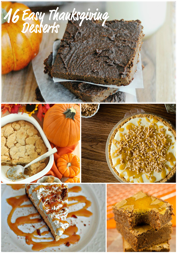 Easy Thanksgiving Dessert Recipes Ideas 