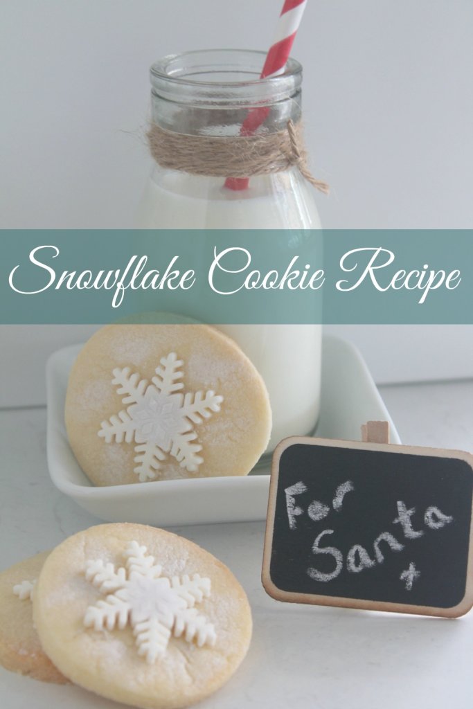 Easy Snowflake Cookie Recipe 