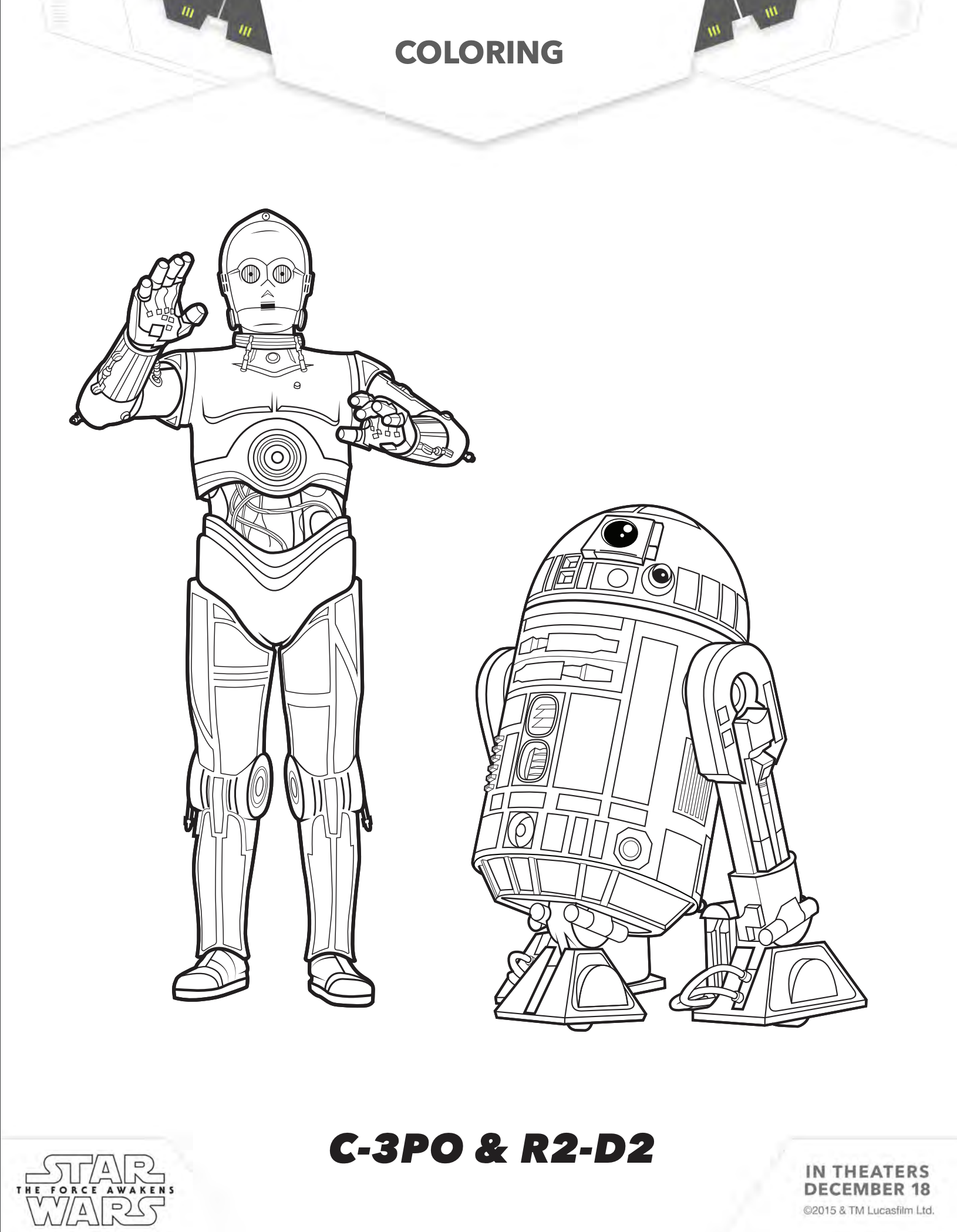 star wars coloring pages
