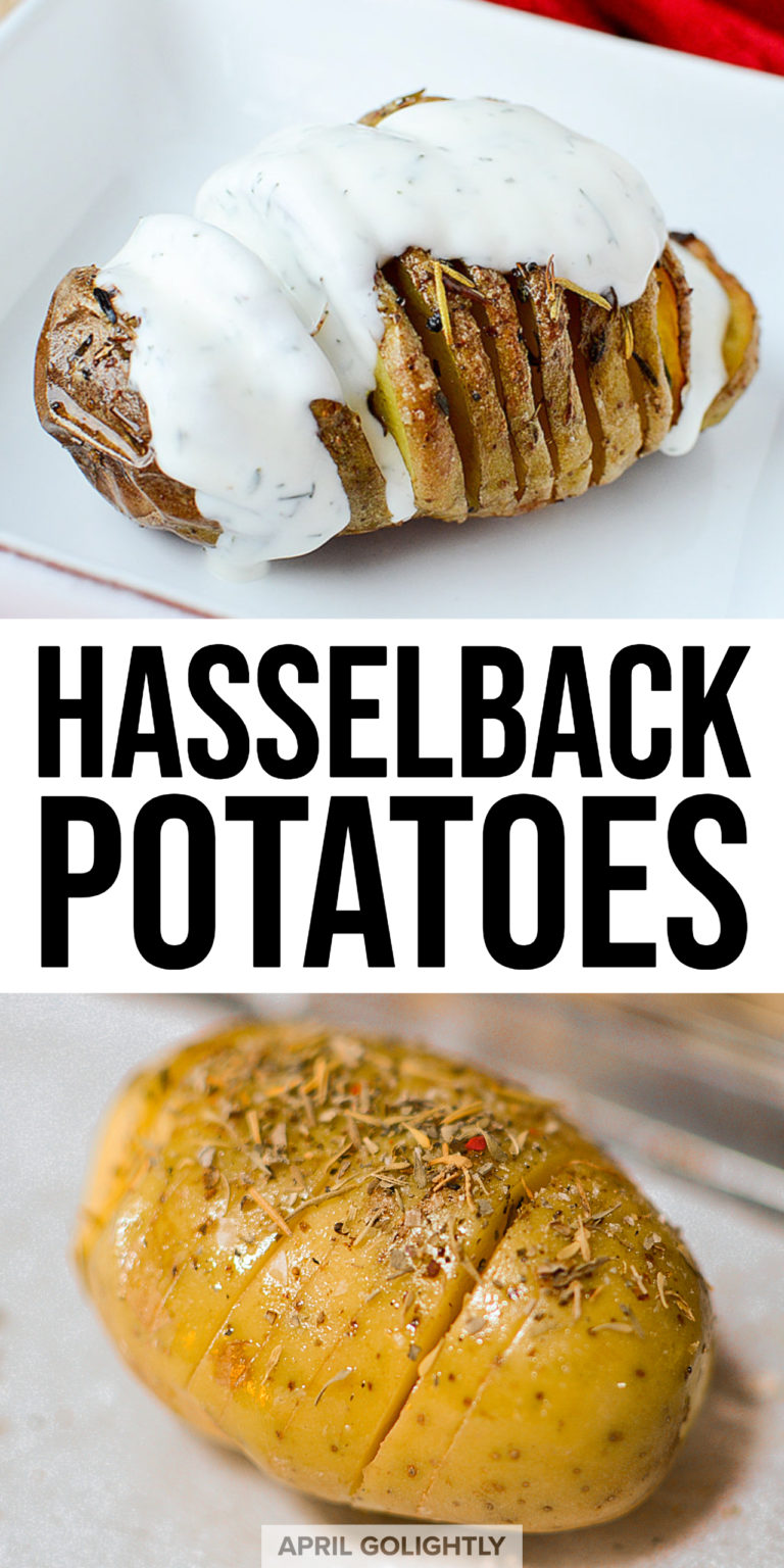 Hasselback Potatoes Recipe with Homemade Cream Sauce