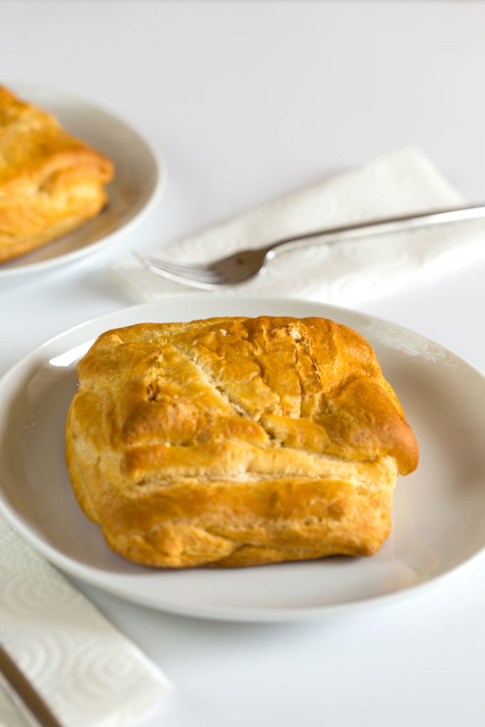 Easy Chicken Pot Pie Recipe - In A Bread Bowl - April Golightly
