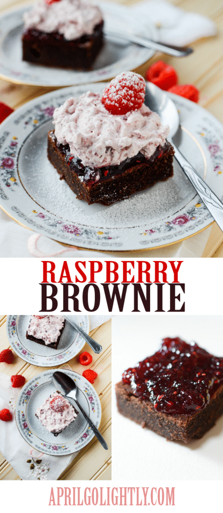 Raspberry Chocolate Brownies Recipe From April GoLightly