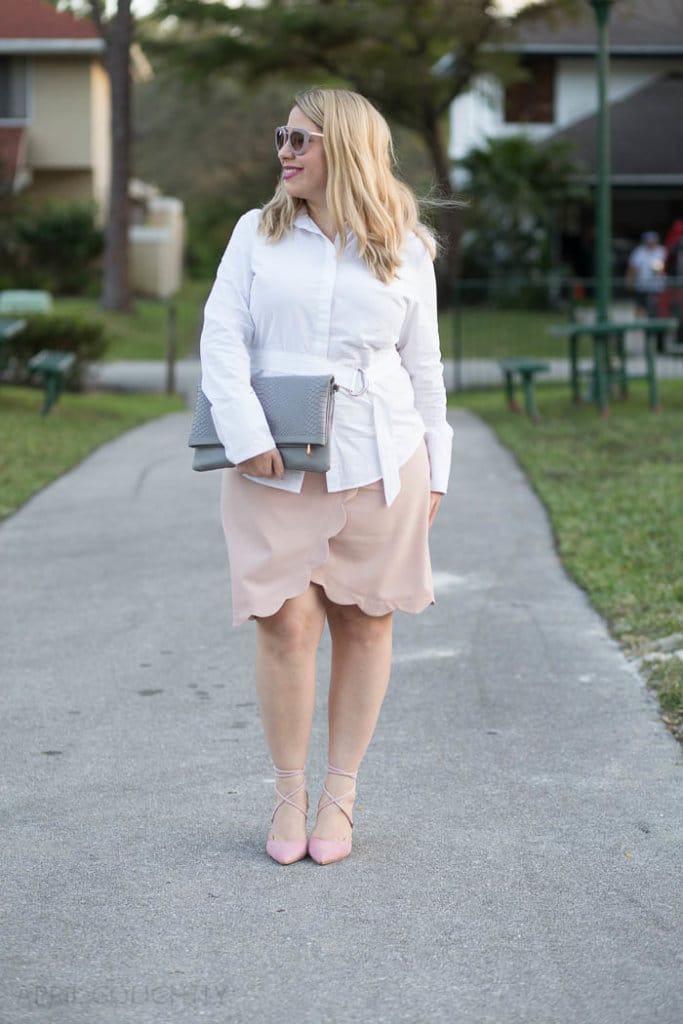 Scallop Skirt Outfit (3 of 11)
