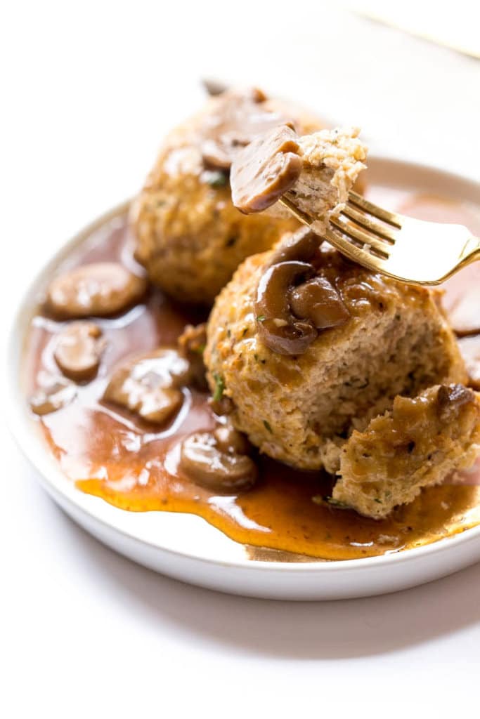 Chicken Marsala Meatballs Recipe April Golightly