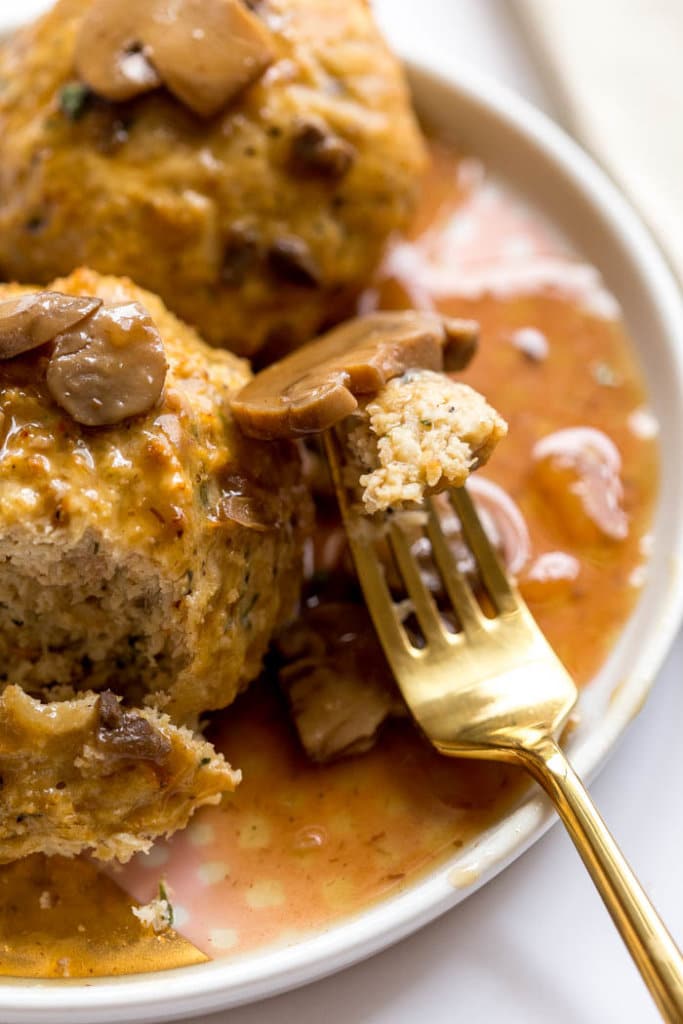 Chicken Marsala Meatballs Recipe April Golightly