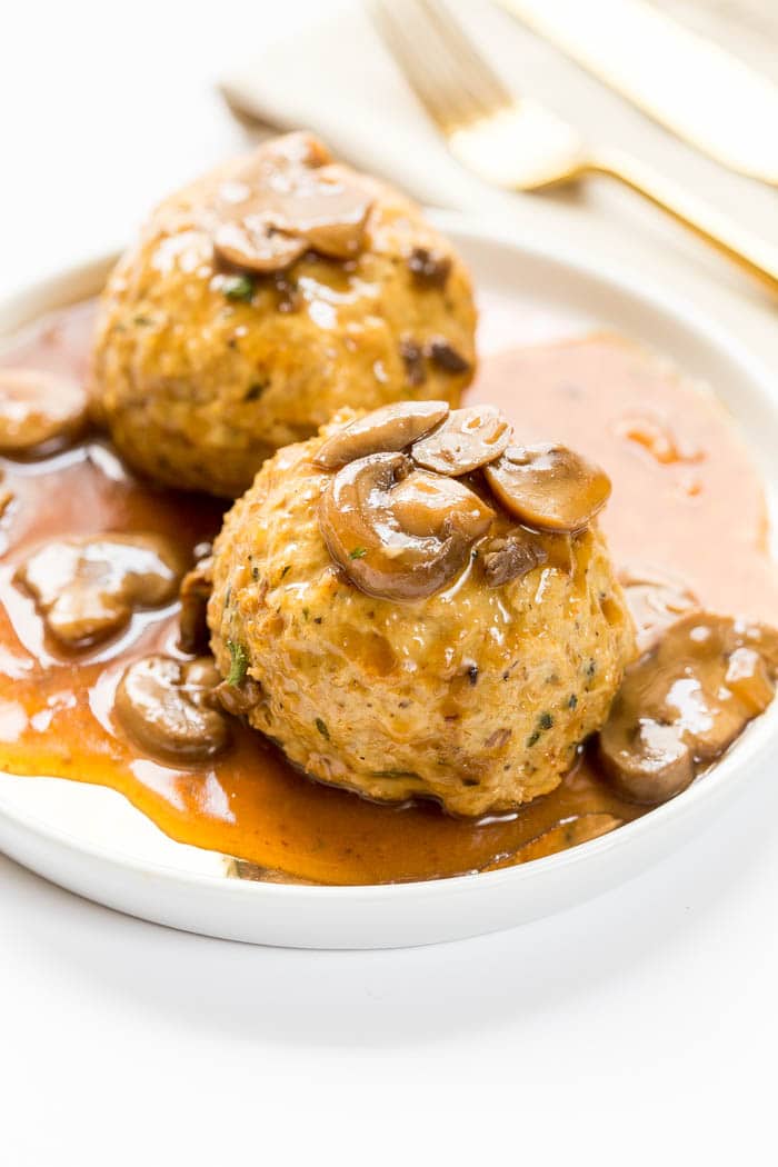 Chicken Marsala Meatballs 
