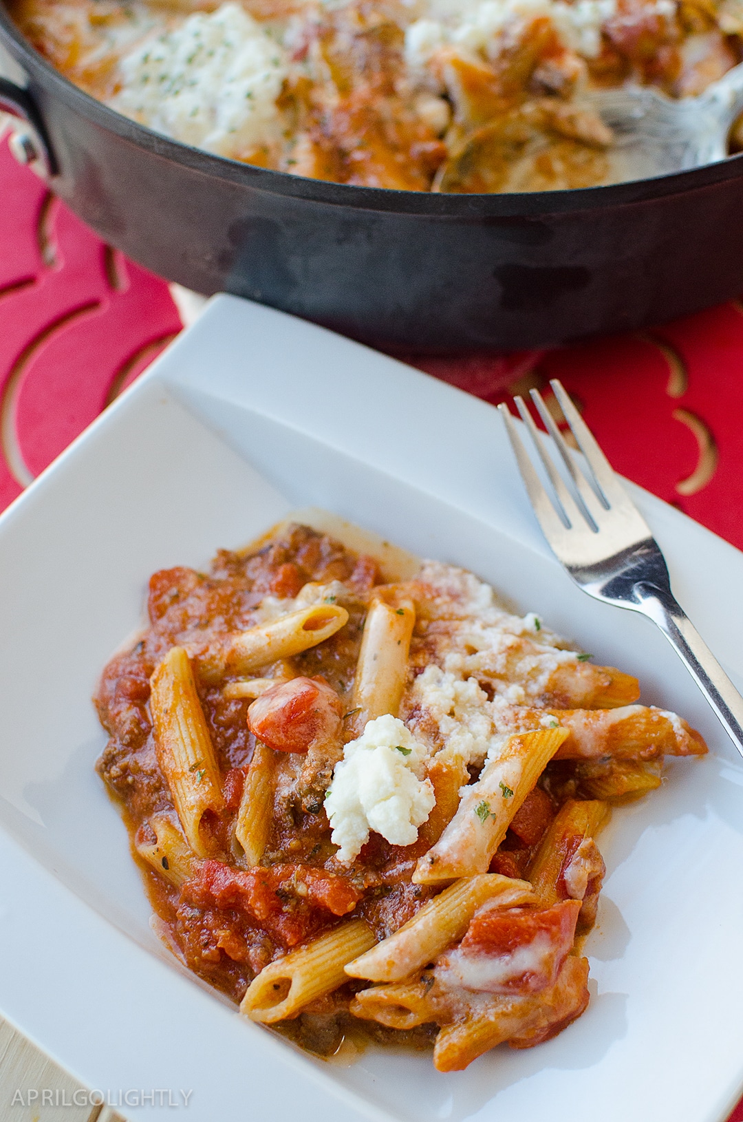 Easy One Pot Lasagna -14
