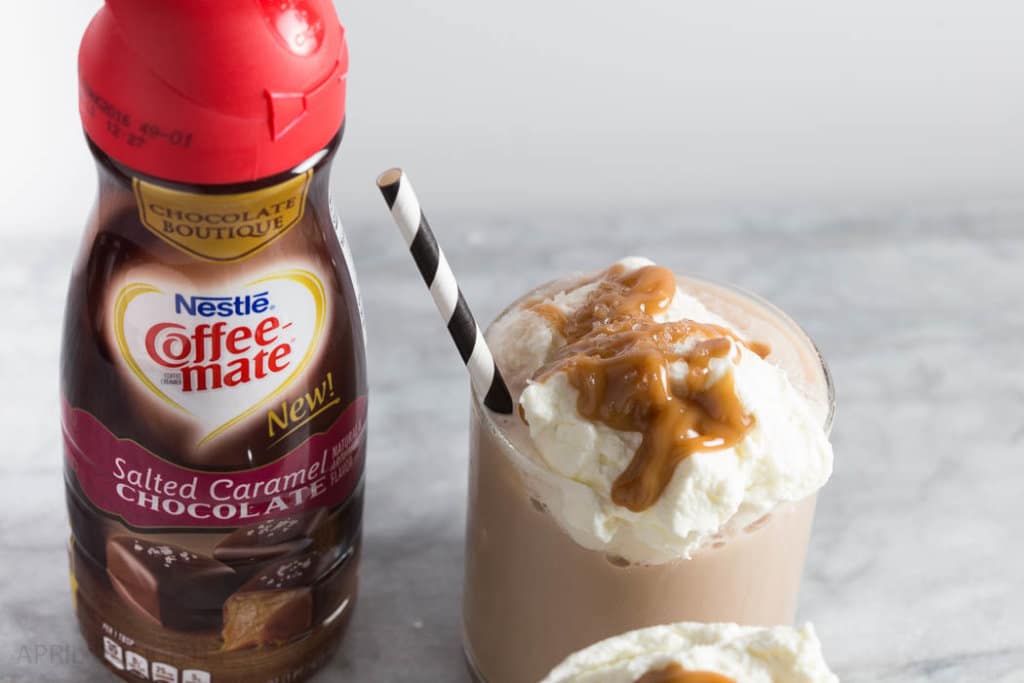 Salted Caramel Coffee Perfect Iced Coffee Recipe April Golightly
