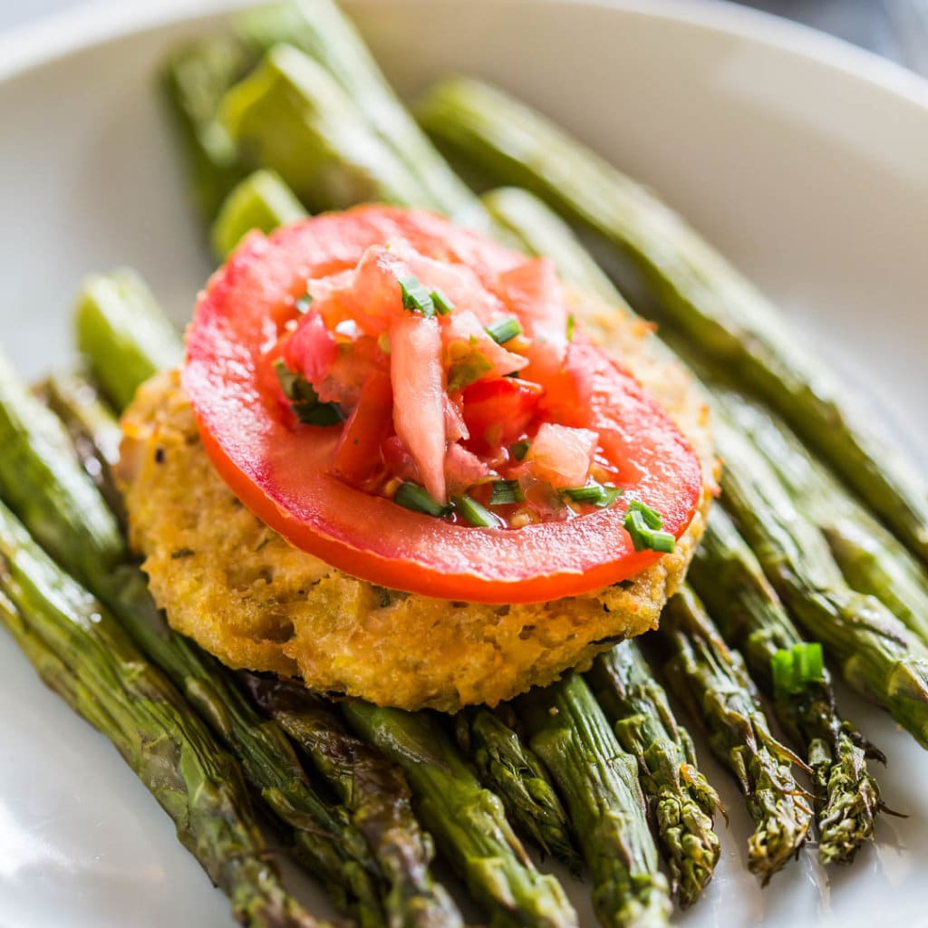 Tuna Patties with Shredded Sweet Potato April Golightly