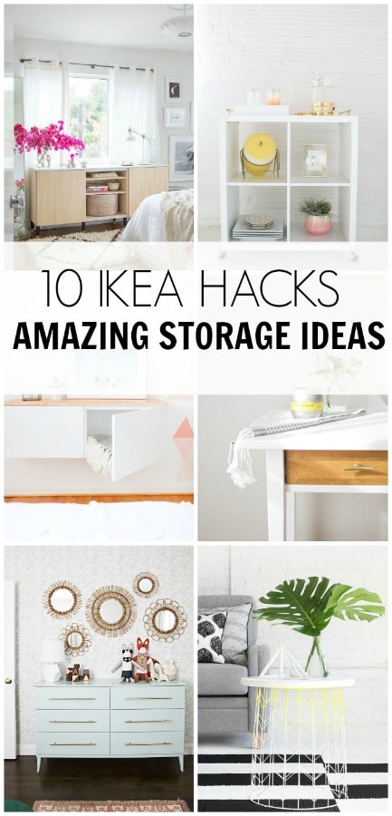 10 Ikea Hacks Amazing Storage Ideas from Hawthorne and Main