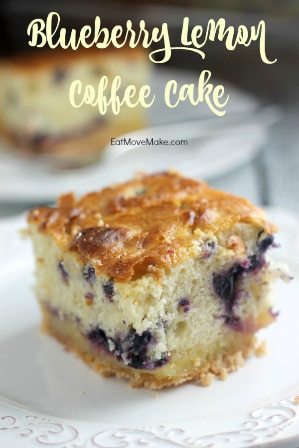 Blueberry Lemon Coffee Cake from Eat Move Make
