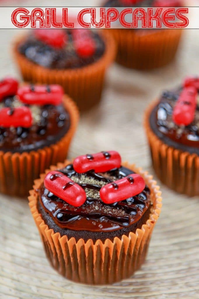 Grill Party Candy Cupcakes Recipe 