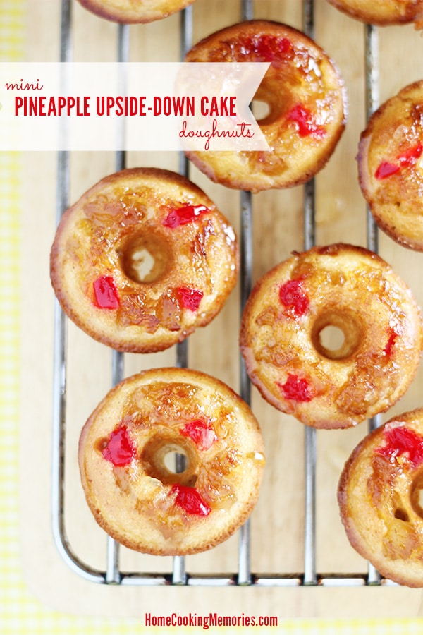 Mini-Pineapple-Upside-Down-Cake-Doughnuts-Recipe