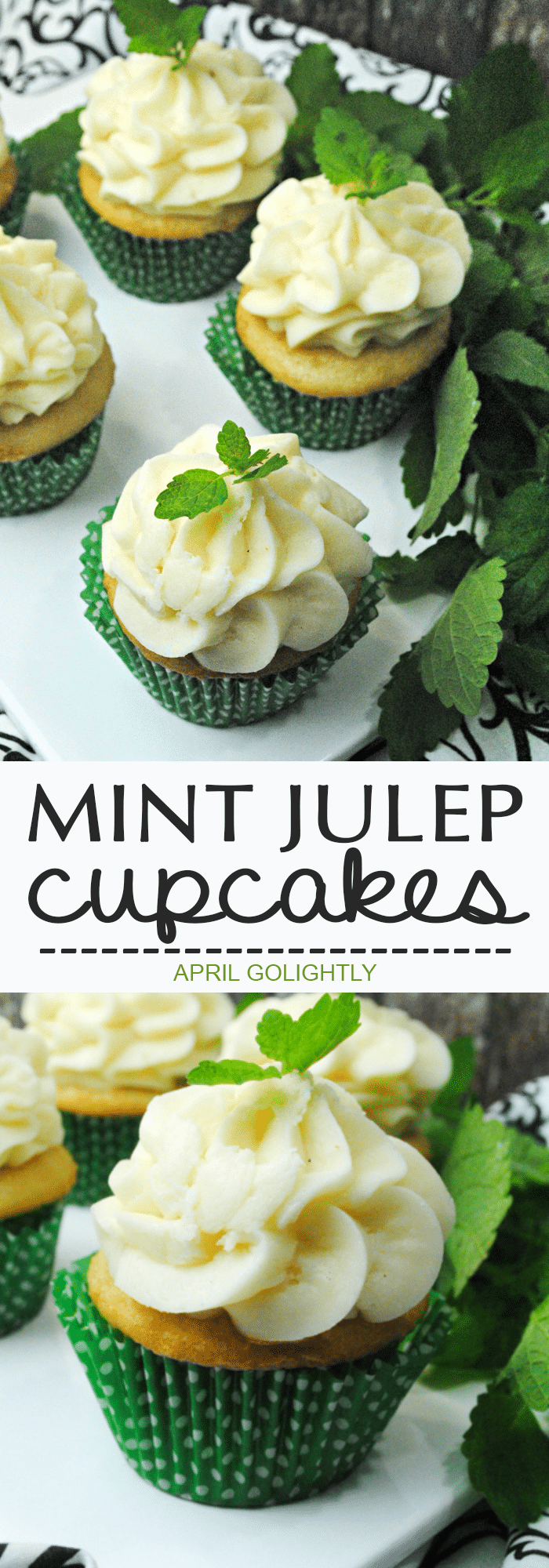 Easy Mint Julep Cupcakes Recipe