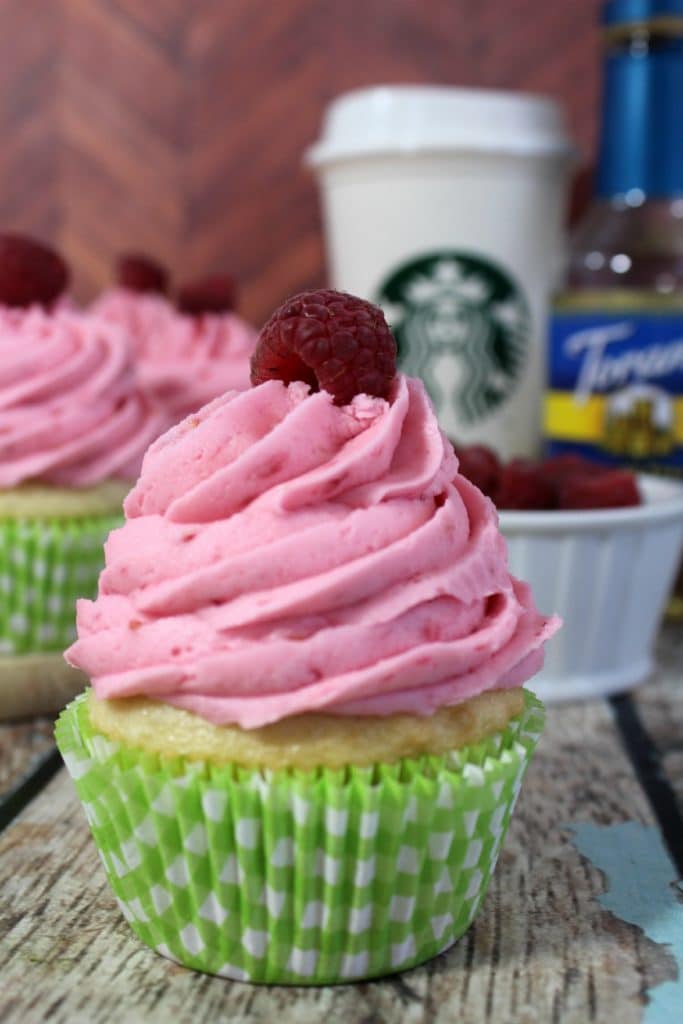 Raspberry Birthday Cake Starbuck Copy Cat Cupcake Recipe 